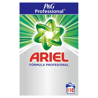 Ariel Detergente en Polvo Flor de Loto y Lirio, 110 lavados
