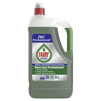 Fairy jabón lavavajillas 5 L (pack de 2)