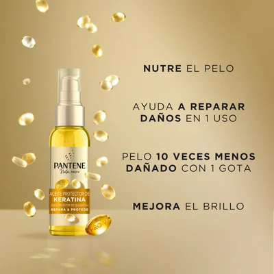 Pantene Pro-V Repara y Protege Aceite con Keratina para Pelo Seco 100ml - pack de 2 unidades – foto 2