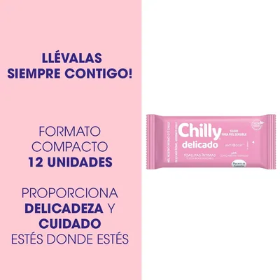 Chilly Pocket Toallitas Delicado - pack de 6 unidades – foto 3