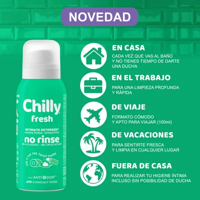 Chilly No Rinse Fresh 100Ml - pack de 3 unidades – foto 5