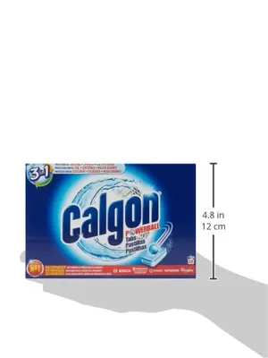 Calgon Powerball pastillas antical para la lavadora 30 pastillas - pack de 2 unidades – foto 6