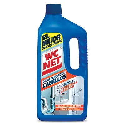 WC Net Desatascador de Tuberías 1000 ml (pack de 3)