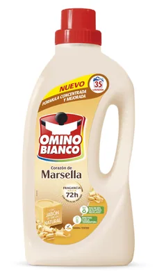 Omino Bianco Detergente líquido Marsella Pack ahorro 105 lavados 4200 ml - pack de 3 unidades – foto 5