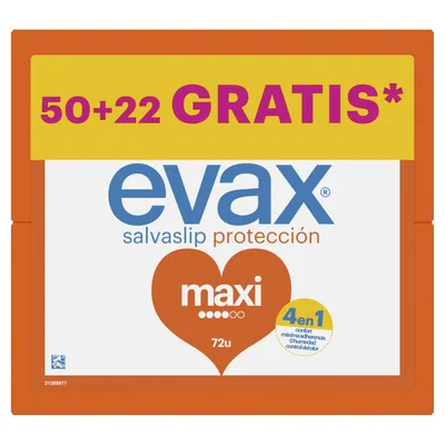 EVAX Salvaslip Maxi 72 (pack de 3)