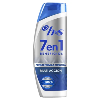 Head & Shoulders h&s 7 en 1 Champú anticaspa Multi Acción (pack de 3)