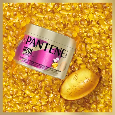 Pantene Pro-V Rizos Definidos Mascarilla Capilar de Keratina 300 ml - pack de 3 unidades – foto 2