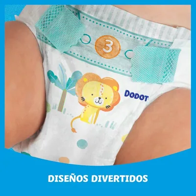 Dodot Bebé Seco Extra talla 3 66 pañales - 1 unidad – foto 4