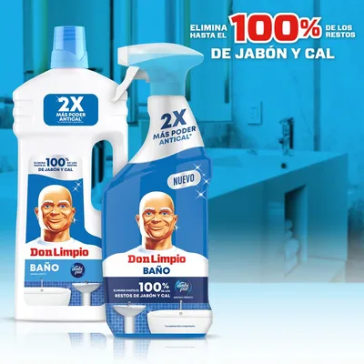 Don Limpio Detergente spray baño 800 ml - pack de 10 unidades – foto 2