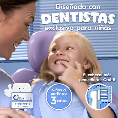Oral-B Pro Kids Cepillo de Dientes Eléctrico Disney Frozen +3 años - 1 unidad – foto 2