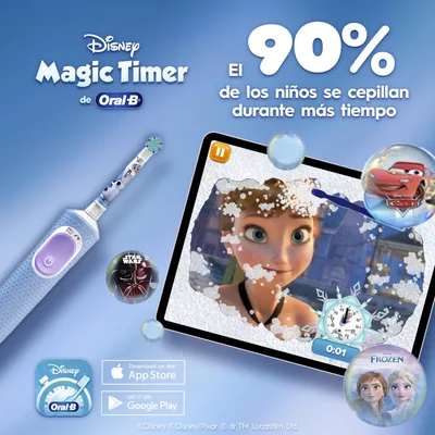 Oral-B Pro Kids Cepillo de Dientes Eléctrico Disney Frozen +3 años - 1 unidad – foto 5