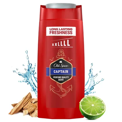 Old Spice Captain Gel de ducha y champú para hombre 675 ml - pack de 2 unidades – foto 9