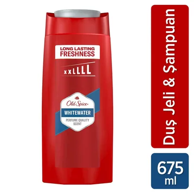 Old Spice Whitewater Gel de ducha para hombre 675 ml - pack de 2 unidades – foto 8
