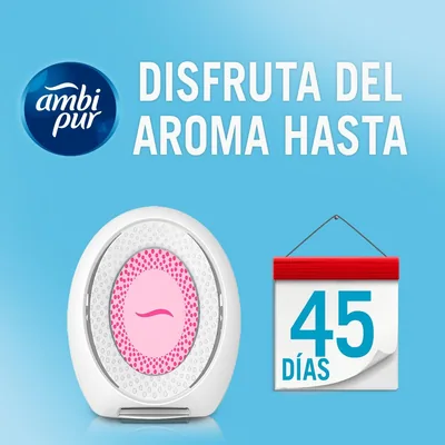 Ambi-Pur Baño ambientador continuo Flores Elegantes 7,5 ml - pack de 6 unidades – foto 6
