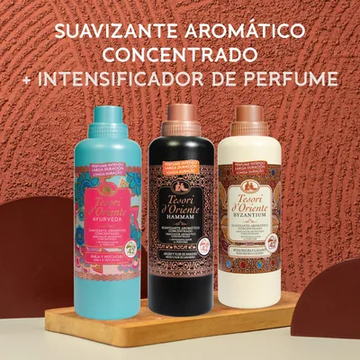 Tesori d'Oriente Suavizante Hammam Argán y Flor de Naranjo 42 lavados 760 ml - pack de 12 unidades – foto 4