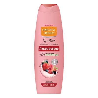 Natural Honey Gel de Ducha de Frutos Rojos Antioxidante y Energizante 650 ml (pack de 12)