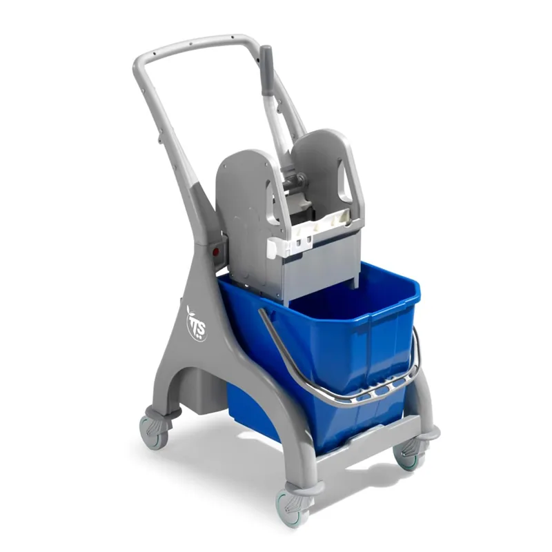 TTS Carro Nick Tec con Asa, Gris 15 L - 1 unidad