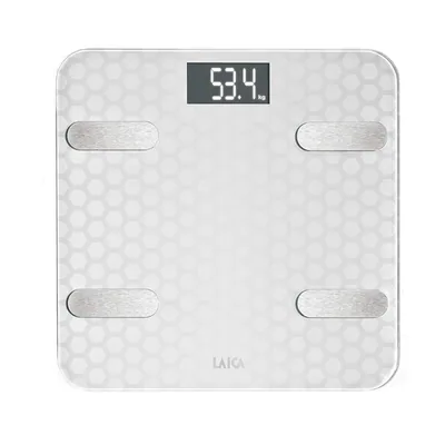 Laica Báscula de Baño Electrónica Bluetooth con Composición Corporal - 1 unidad – foto 3