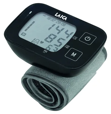 Laica Tensiómetro Digital de Muñeca Negro 190 g