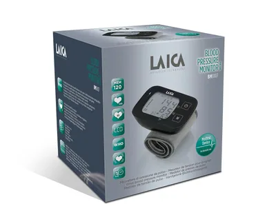 Laica Tensiómetro Digital de Muñeca Negro 190 g - 1 unidad – foto 4
