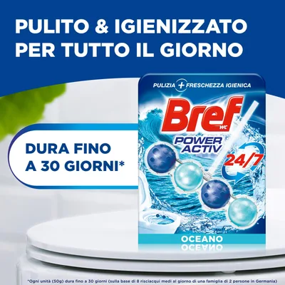Bref Power Activ Ocean cesta WC - pack de 9 unidades – foto 5