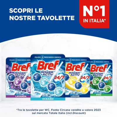 Bref Power Activ Ocean cesta WC - pack de 9 unidades – foto 6