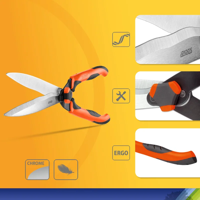 Stocker Cortasetos de Hoja Ondulada Hobby 55 - 1 unidad