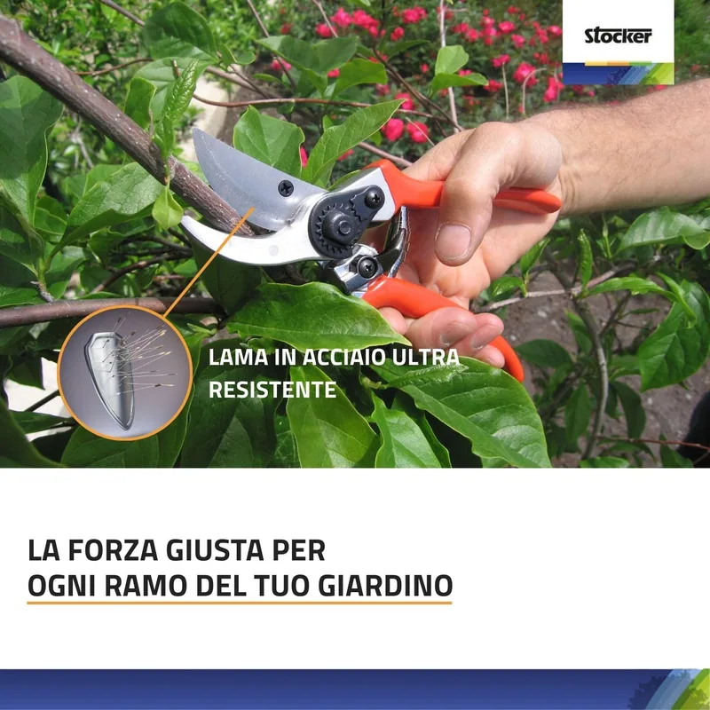 Stocker Tijera universal de jardín 21. longitud: 21cm - 1 unidad