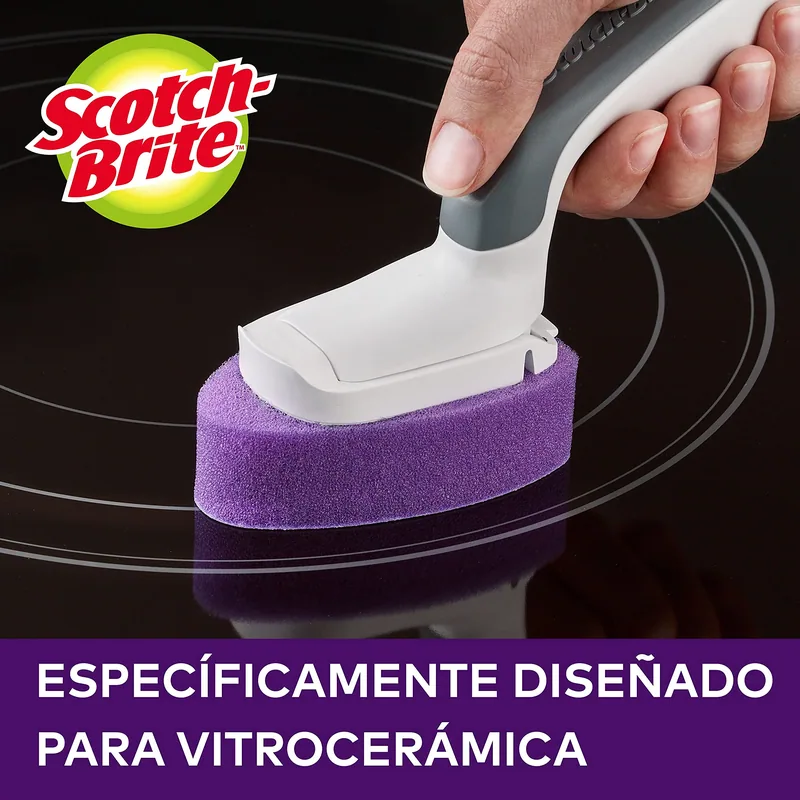 Scotch-Brite Recambio para Vitrocerámica - pack de 6 unidades