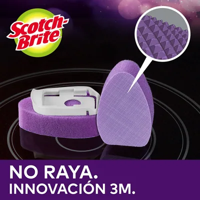Scotch-Brite Recambio para Vitrocerámica - pack de 6 unidades – foto 3