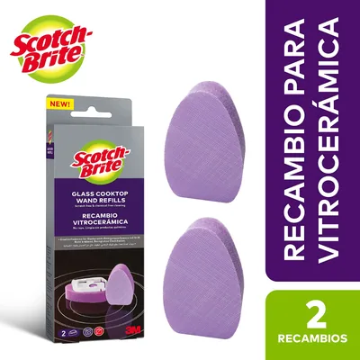 Scotch-Brite Recambio para Vitrocerámica - pack de 6 unidades – foto 5