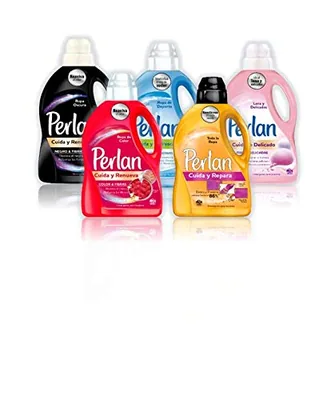 Perlan Renueva Lana Detergente Líquido para Lana, Cashmere y Seda 41 lavados 1250 ml - pack de 8 unidades – foto 2