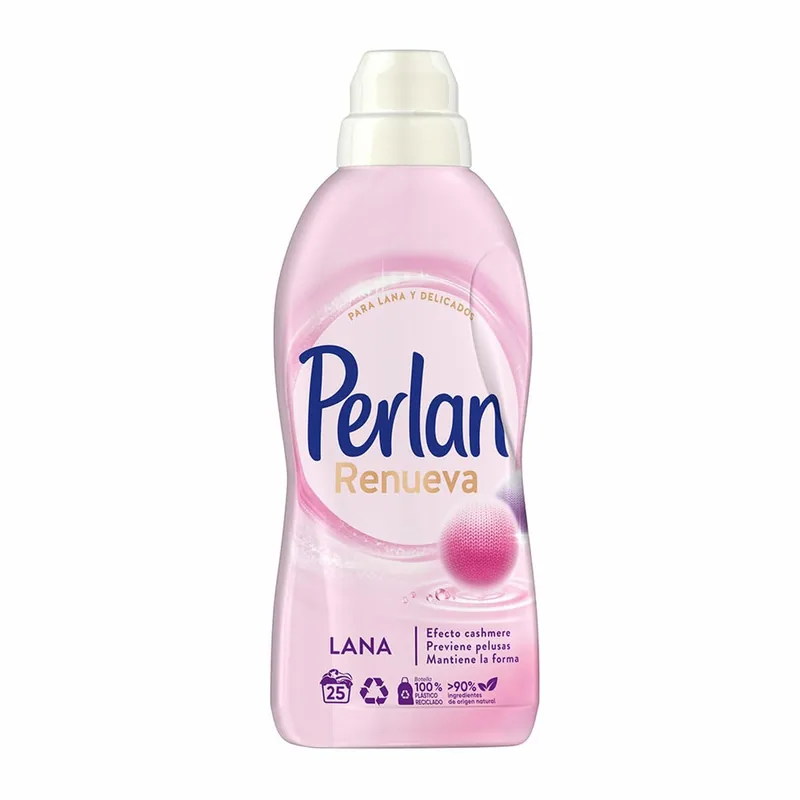 Perlan Cuidado 3D Detergente para Lana y Ropa Delicada 750 ml - pack de 12 unidades
