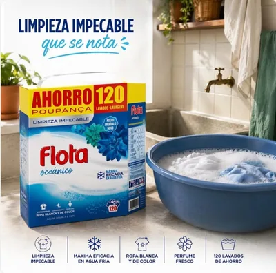 Flota Oceánico 120 Lavados - 1 unidad – foto 1