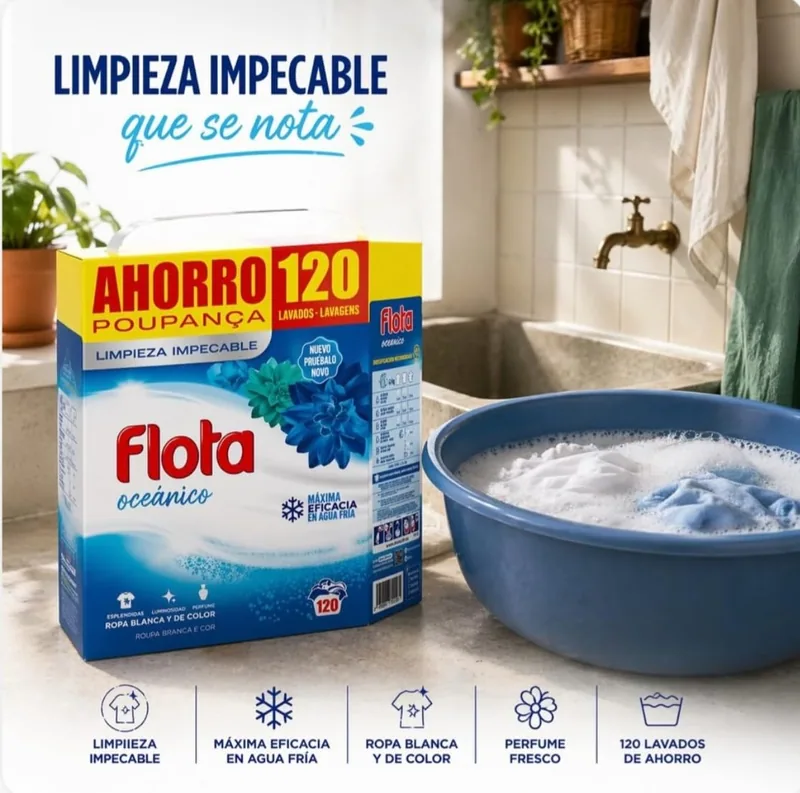 Flota Oceánico 120 Lavados - 1 unidad