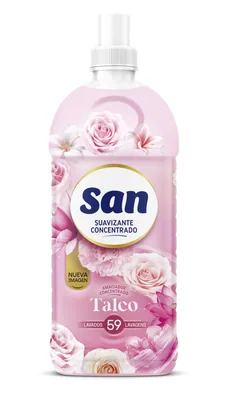 SAN Suavizante Ropa Lavadora Líquido Concentrado 59 Lavados (pack de 8)