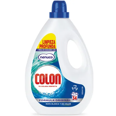 Colon Nenuco detergente para lavadora 34 dosis 30 ml - pack de 5 unidades – foto 2