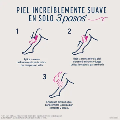 Veet Crema Depilatoria Corporal para Mujer con Aloe Vera y Vitamina e 200 ml - pack de 3 unidades – foto 5