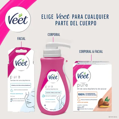 Veet Crema Depilatoria Corporal para Mujer con Aloe Vera y Vitamina e 200 ml - pack de 3 unidades – foto 7