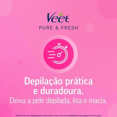 Veet Pure Crema Depilatoria Corporal para Mujer 200ml - pack de 3 unidades – foto 9