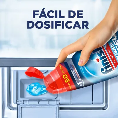 Finish All in 1 Plus Gel para lavavajillas 100 lavados - 1 unidad – foto 2