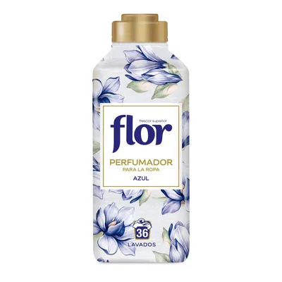 Flor azul perfumador para la ropa 36 lavados (pack de 12)