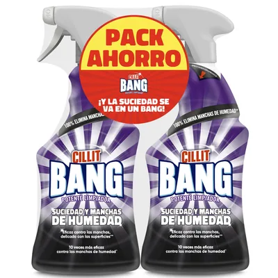 Cillit Bang spray limpiador de suciedad y manchas de humedad 750 ml (pack de 6)