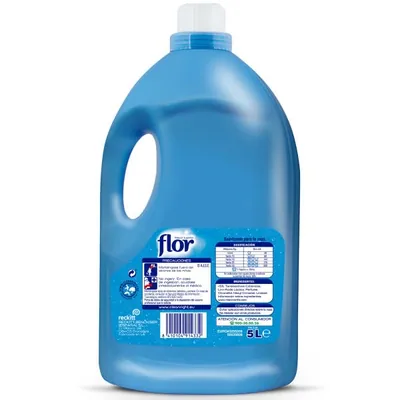 Flor Suavizante para la ropa profesional regular azul 125 dosis 5 kg - pack de 3 unidades – foto 2
