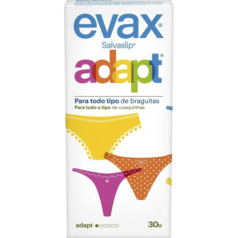 EVAX Salvaslip Adapt protegeslips 30 salvaslips - pack de 12 unidades