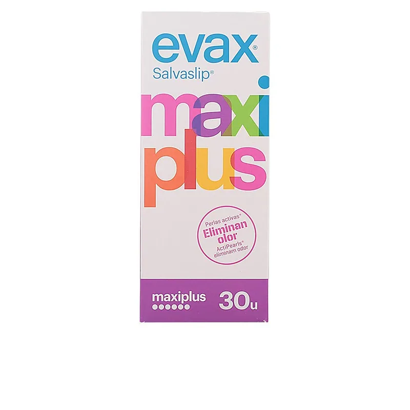 EVAX Salvaslip Maxi Plus protegeslips 30 salvaslips - pack de 8 unidades