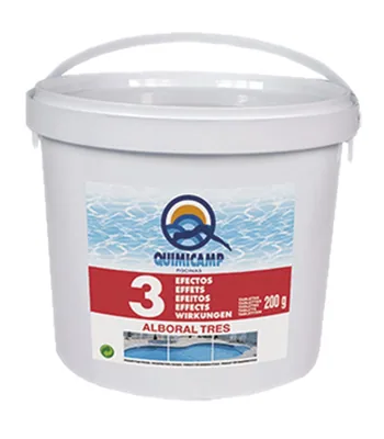 Quimicamp Alboral Drei Auswirkungen Tablets 200 g, 5 kg