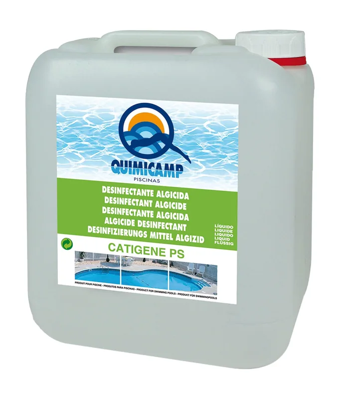Quimicamp Catigene PS Algicida, Bactericida y Fungicida para Piscina 200105 - 1 unidad