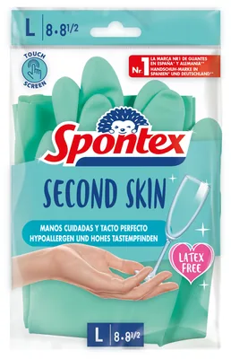 Spontex 452858 Guantes Segunda Piel (pack de 6)