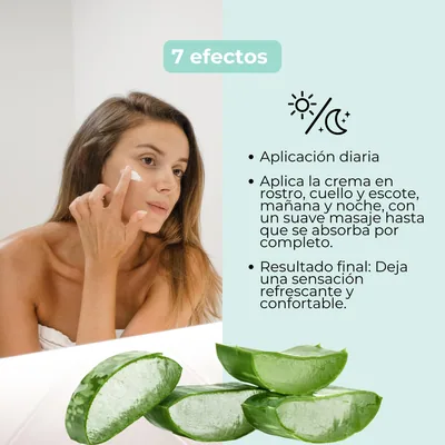Babaria Serum Facial con Aloe Vera Puro 100% 50ml - pack de 2 unidades – foto 6